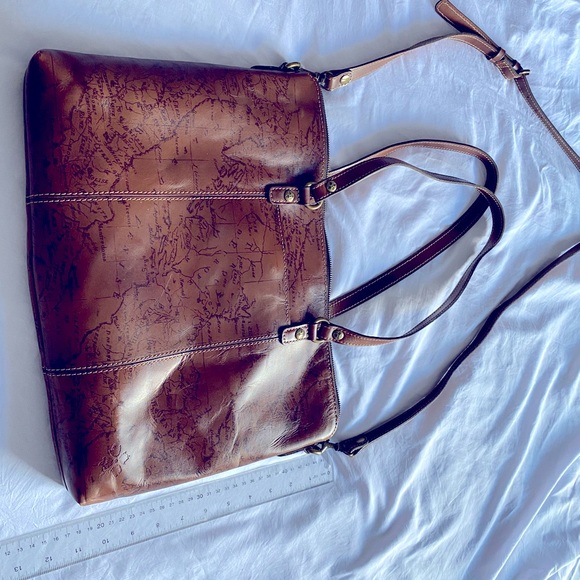 EUC Patrica Nash Map Bag - Picture 2 of 7